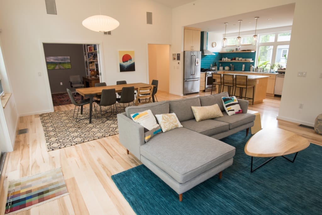 Open Concept Living/Dining Room