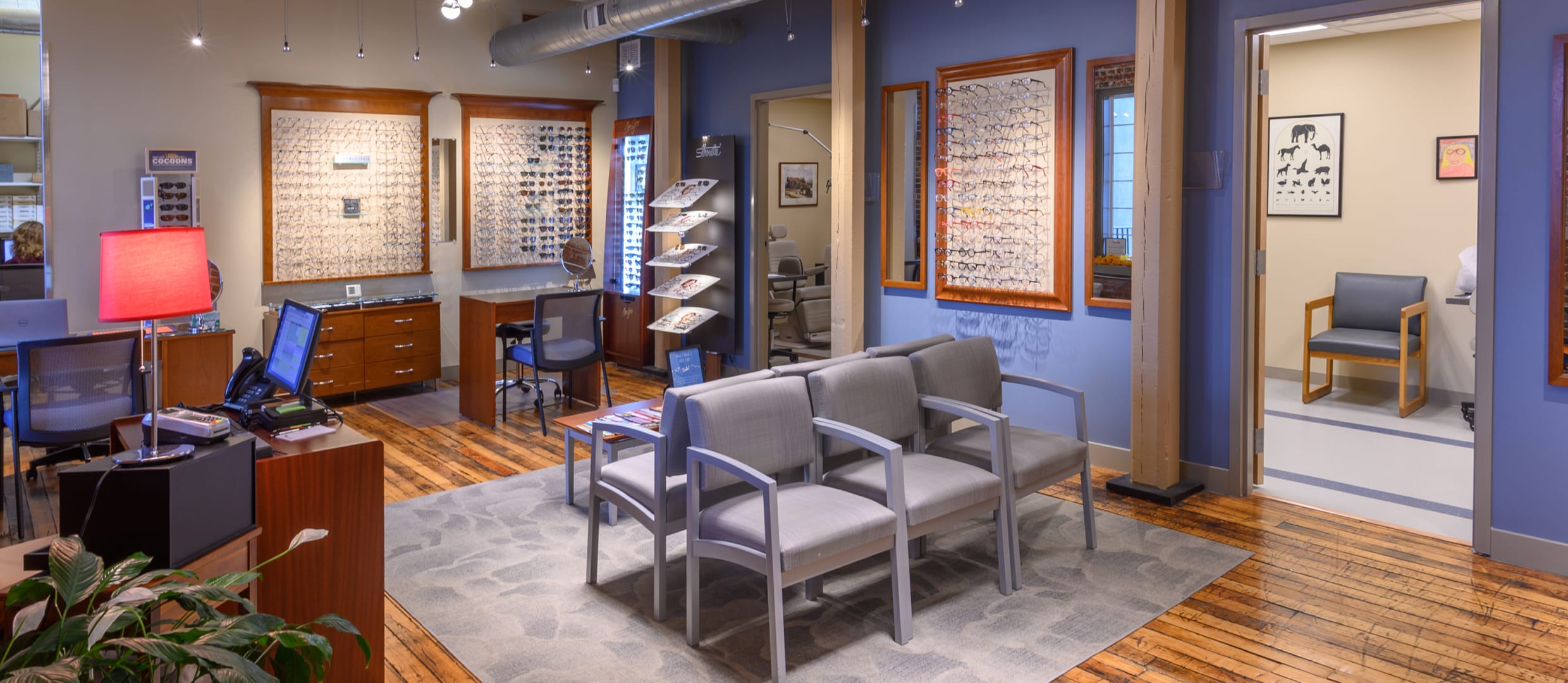 Optometrist Waiting Room