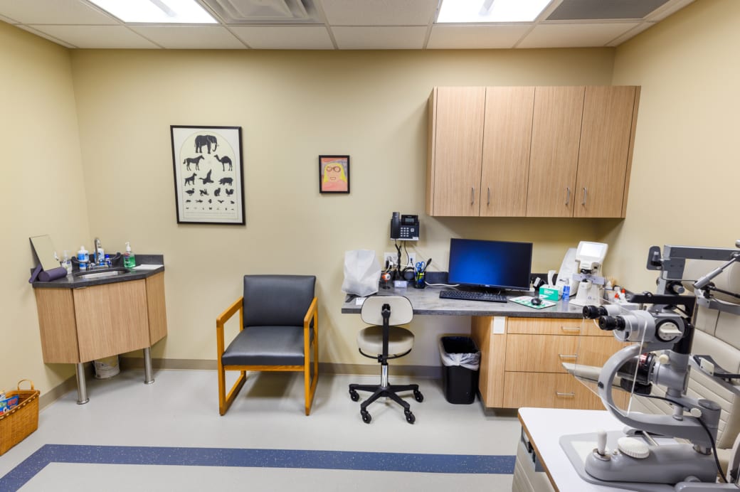Optometrist Exam Room