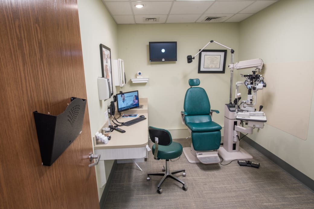 Optometrist Exam Room