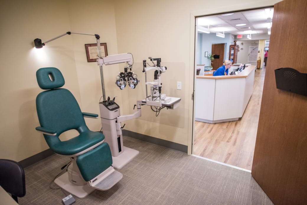 Optometrist Exam Room