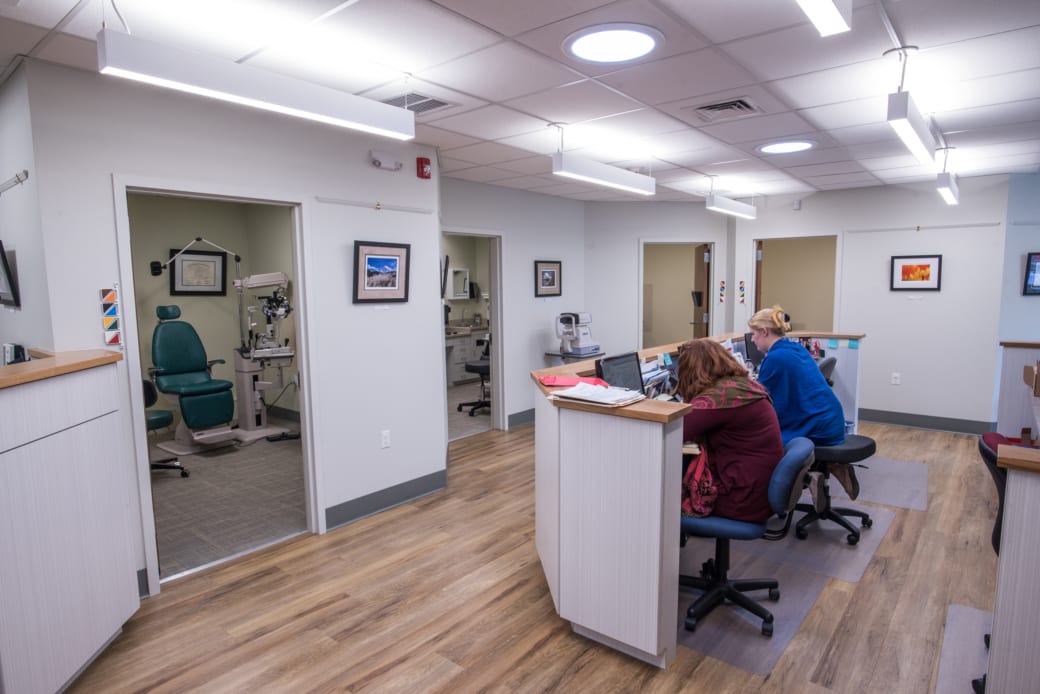 Optometrist Reception