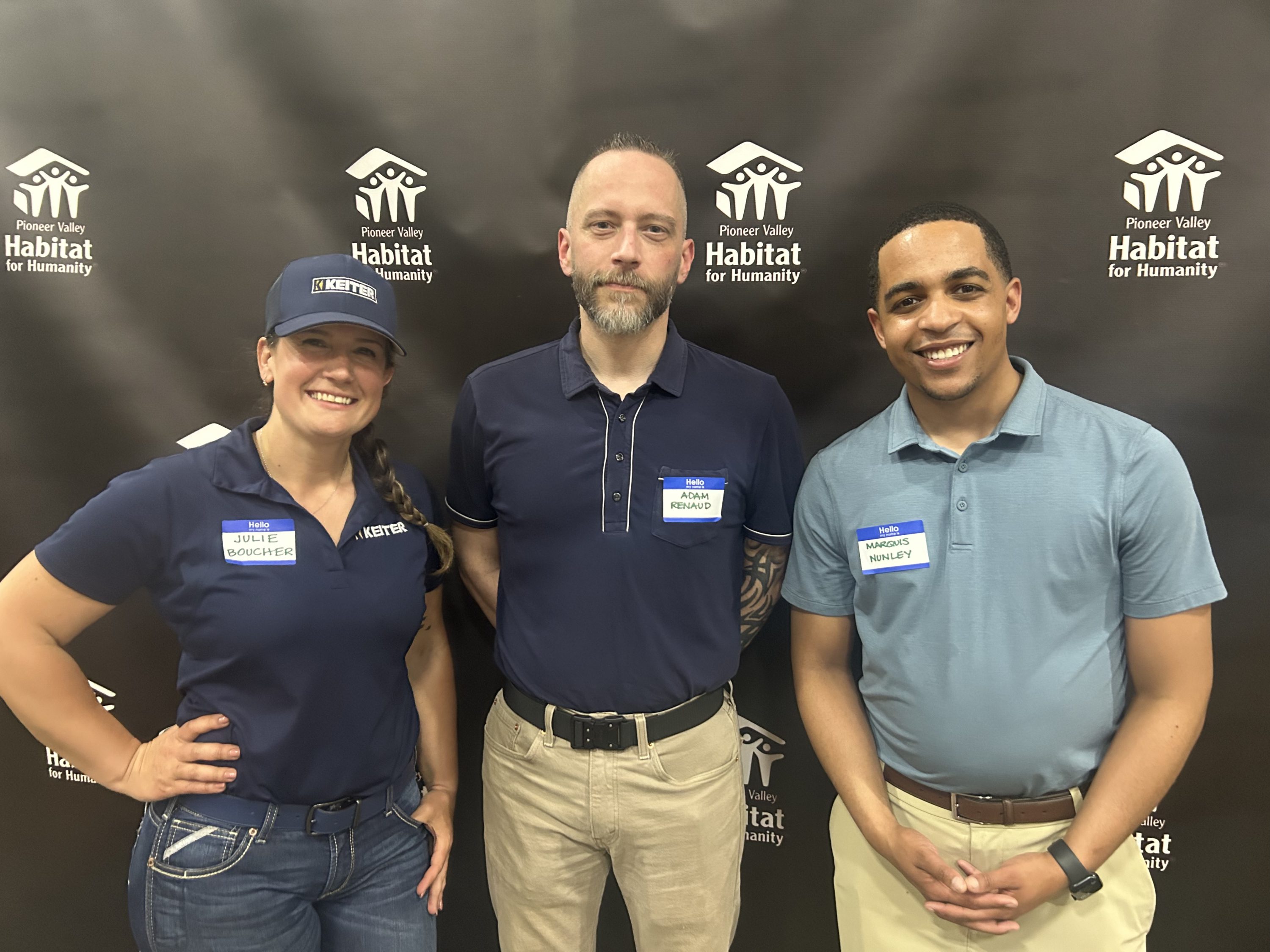 Keiter at Habitat for Humanity Event